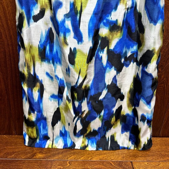 Tahari Authhur S Levine Womens Size 10 Colorful Cocktail Dress - Picture 4 of 8